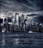 Dramatic View NYC Skyline