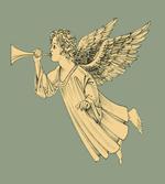 Flying Angel Art