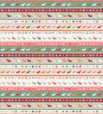 Colorful Strips Reindeer