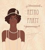 Flapper Style Girl