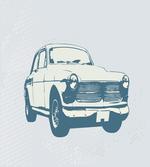 Vintage Old Custom Car