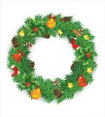 Evergreen Wreath Art