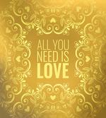 Romantic Words Swirls artwork