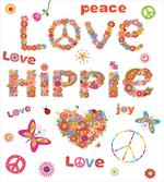Love Hippie Vivid Floral