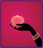 Woman Hand Silhouette