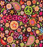 Hippie Paisley Leaves