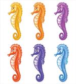 Happy Baby Seahorses Art