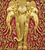 Thai Art Building Door