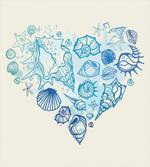 Coastal Design Grunge Heart
