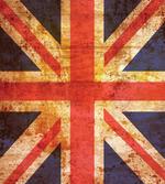 Union Jack Motif Grunge