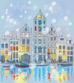 Amsterdam Canal Xmas
