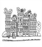 Sketchy Cartoon House