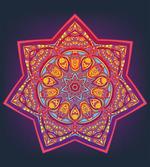 Geometric Tibetan Mandala