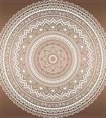 Detailed Round Flower
