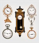 Antique Clocks Pattern
