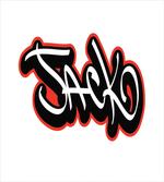 Graffiti Font Male Name