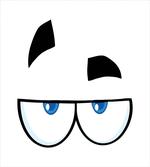 Annoyed Cartoon Mascot