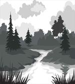 Greyscale Landscape