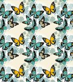 Moth Floral Silhouettes