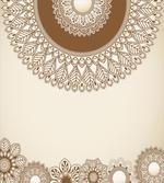 Symmetric Floral Circular