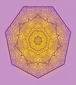 Oriental Heptagon Motif
