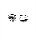 Flirting Winking Woman