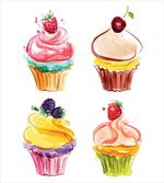 Pastel Watercolor Bakery