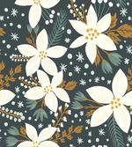 Poinsettia Blossoms Art
