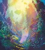 Coral Reef Aquarium Art artwork