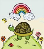 Cartoon Hill Nature