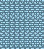 Cartoon Cachalots Blue
