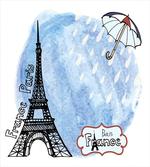 Watercolor Paris