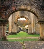 Autumn Ruins View