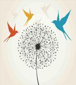 Dandelion and Swallows
