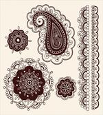 Tattoo Like Doodle Paisley