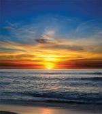 Pacific California Sunset artwork