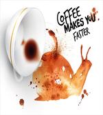 Snail Watercolor Art artwork