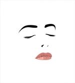 Sleeping Woman Face