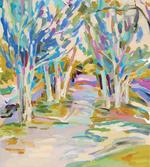 Leafless Trees Pastel Tone