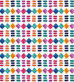 Watercolor Squares Lines