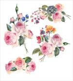 English Wild Roses Bouquet