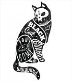 Magic Skull Cat Drawing