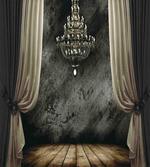 Dark Ball Room Chandelier