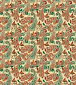 Paisley Style Leaves