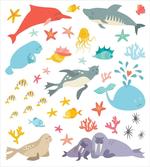 Colorful Ocean Animals