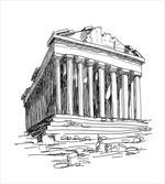 Greek Pantheon Sketch