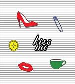 Retro Sticker Pattern