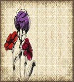 Flower Petals Grunge