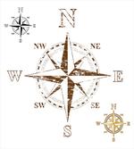 Faded Windrose Sailing