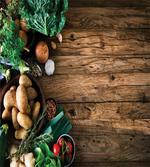 Wooden Table Vegetable